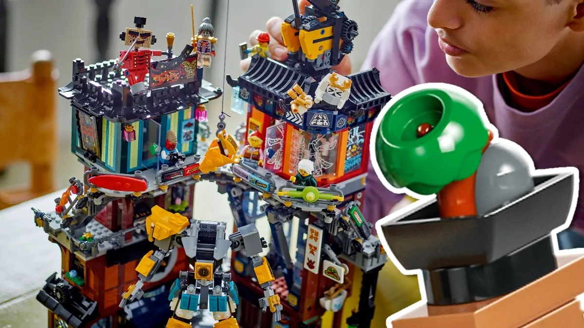 Five of the best builds in LEGO 71837 NINJAGO City Workshops
