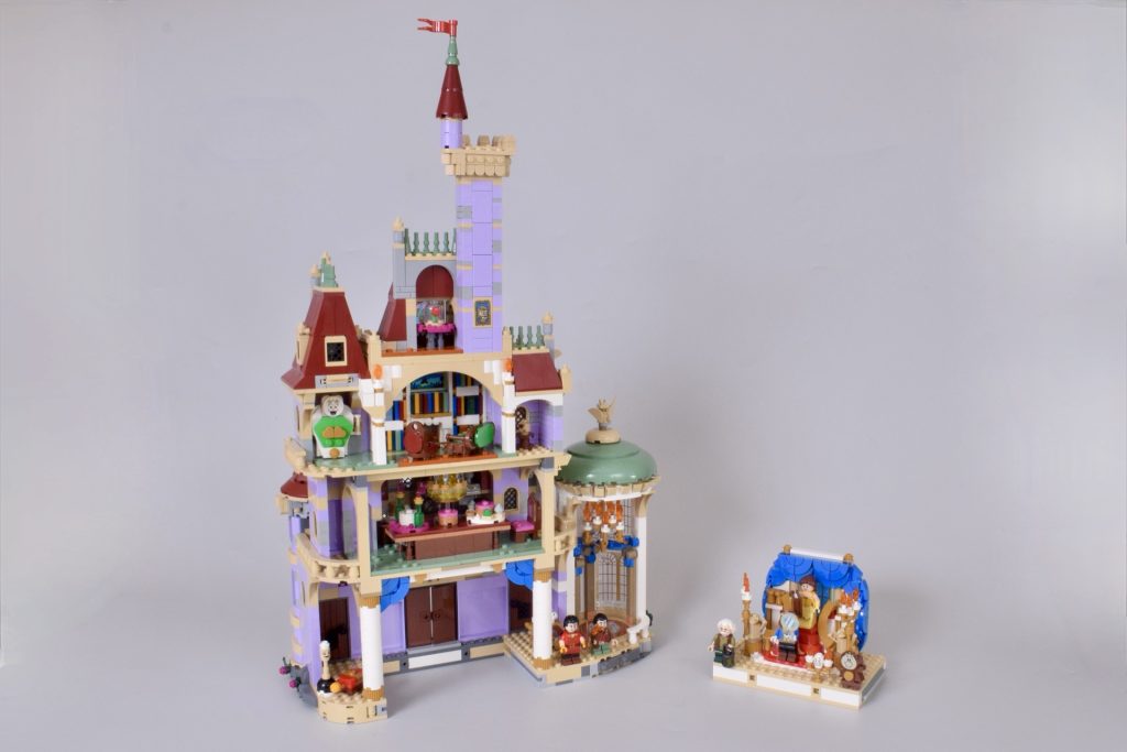 LEGO Disney 43263 Skønheden og Udyret Slot anmeldelse 3 1024x683