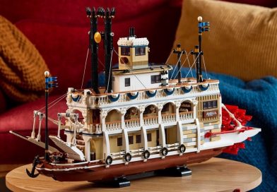 Gagnez trois fois plus de points sur les ensembles LEGO en fin de série tant que c'est possible. LEGO Ideas 21356 Bateau à vapeur fluvial en vedette