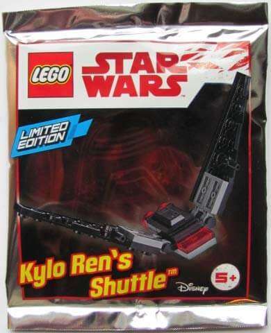 LEGO Star Wars Kylo Rens Shuttle foil pack