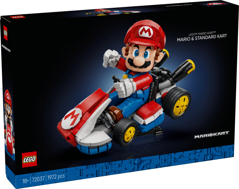 LEGO Super Mario 72037 Mario & Standard Kart revealed
