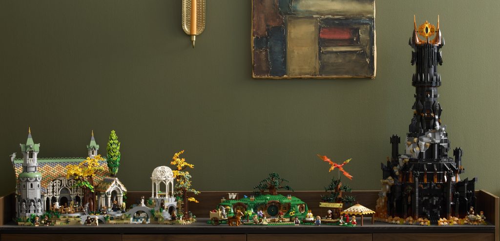 Kit éclairage LED Pour LEGO 10354 Le Seigneur Des Anneaux La Comté - Instructions Incluses, Facile à Installer, Ambiance Magique