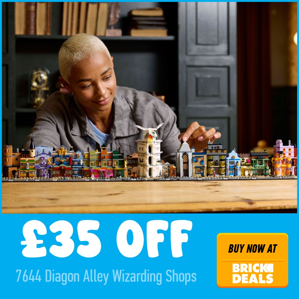brick deals 76444 diagon alley wizarding shops brick deals