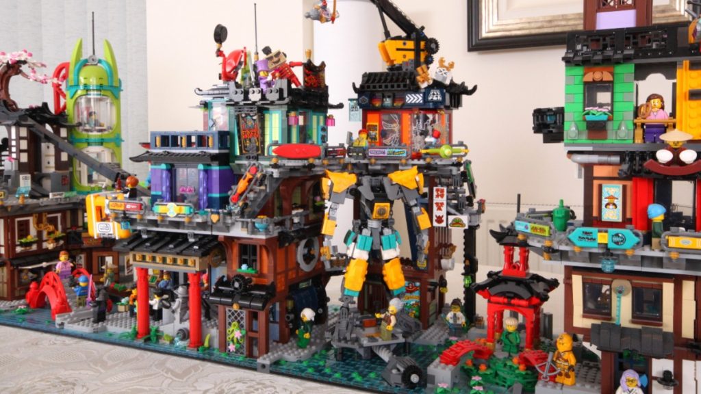 Die Lego Ninjago City umfasste insgesamt 71837 Werkstätten (1024x576).
