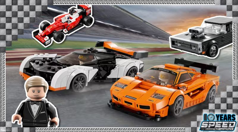lego speed champions 10 year milestones featured