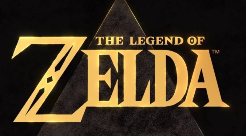 il logo del film la leggenda di zelda in primo piano