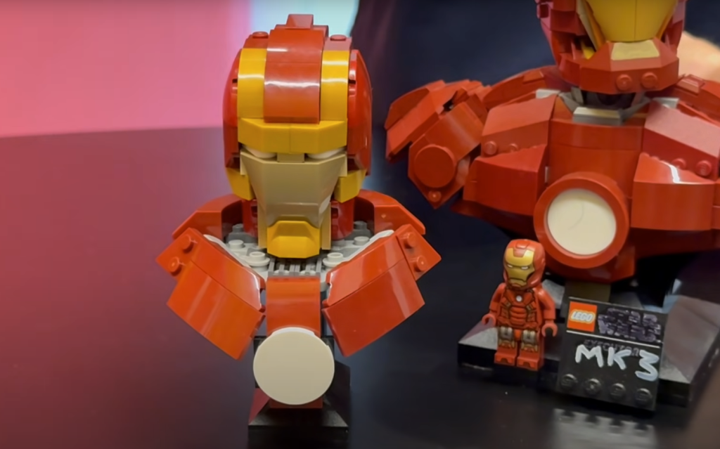 DuckBricks LEGO Marvel Iron Man bust concept builds 2 1024x639