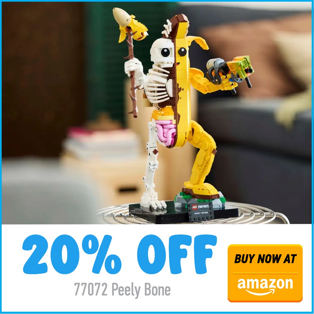Tarjeta de oferta de Amazon para LEGO Fortnite 77072