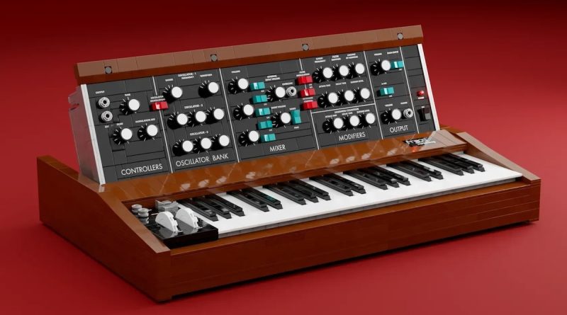LEGO Ideas Minimoog Analog Synthesizer