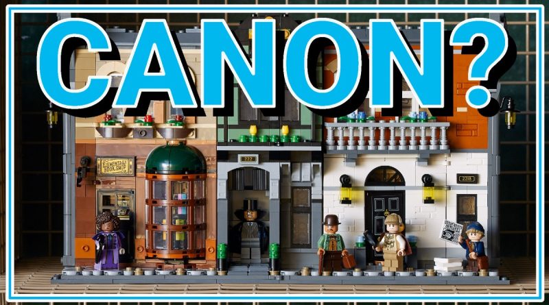 LEGO Ideas sherlock holmes book nook video featured