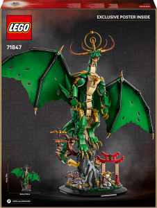 Three new LEGO NINJAGO 2025 display sets revealed
