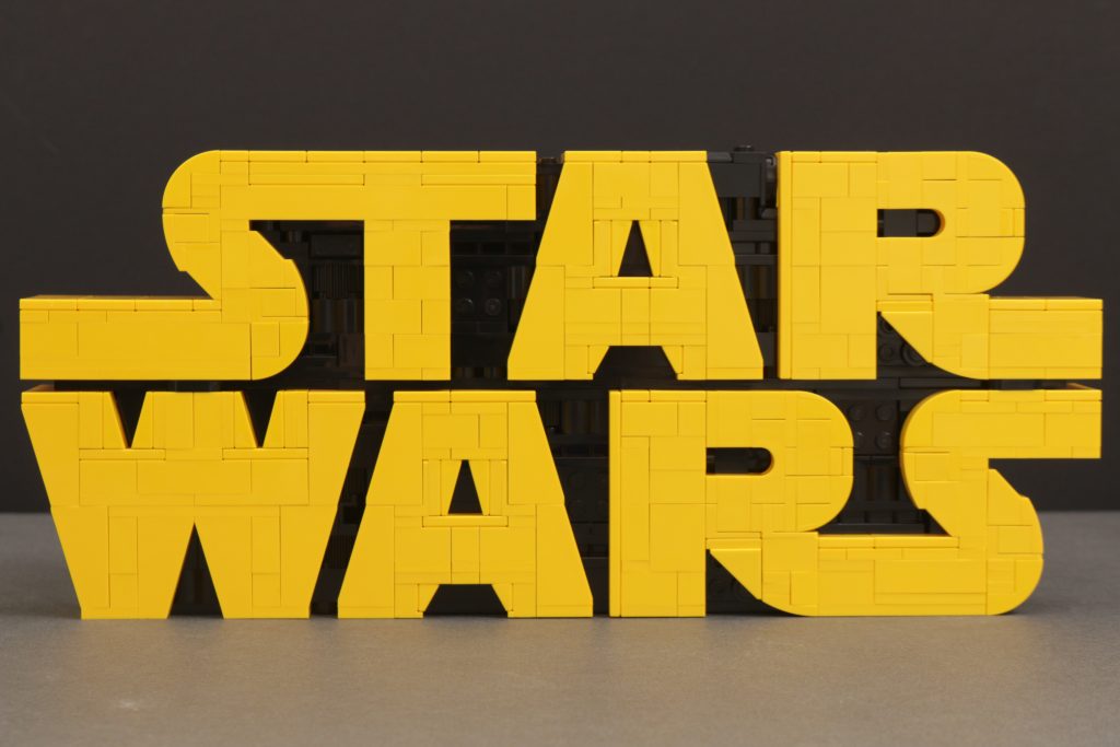 LEGO Star Wars 75407 Brick Built Star Wars Logo review 1 1024x683
