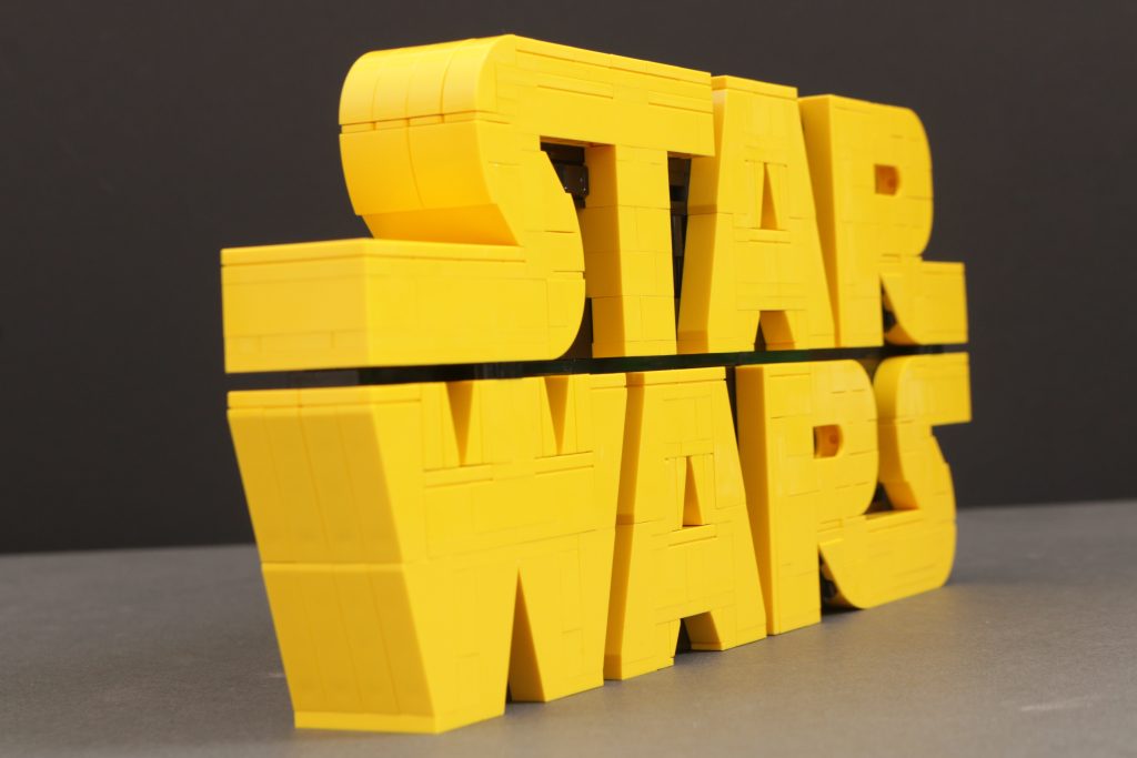LEGO Star Wars 75407 Brick Built Star Wars Logo review 11 1024x683