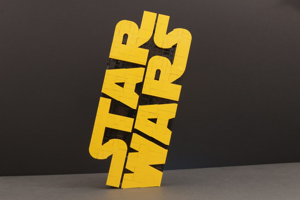 LEGO Star Wars 75407 Brick Built Star Wars Logo review 12 1024x683