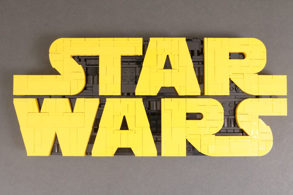 LEGO Star Wars 75407 Brick Built Star Wars Logo review 18 1024x683