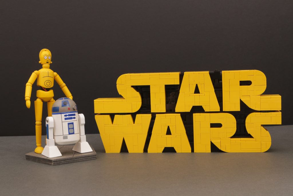 LEGO Star Wars 75407 Brick Built Star Wars Logo review 23 1024x683