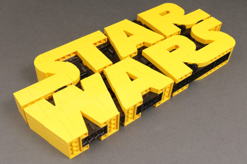 LEGO Star Wars 75407 Brick Built Star Wars Logo review 5 1024x683
