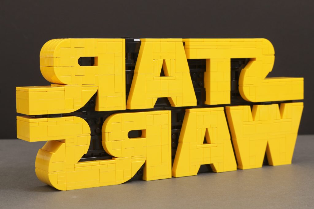 LEGO Star Wars 75407 Brick Built Star Wars Logo review 9 1024x683