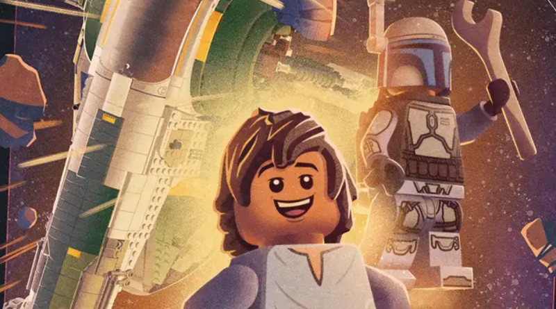 LEGO Star Wars May the 4th Flying with the Fetts poster by Joe Hogan featured image