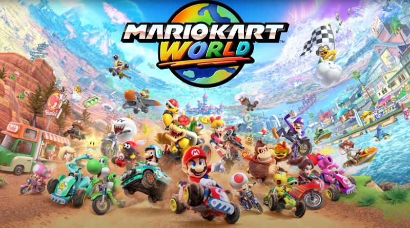 Mario Kart World fremhevet bilde