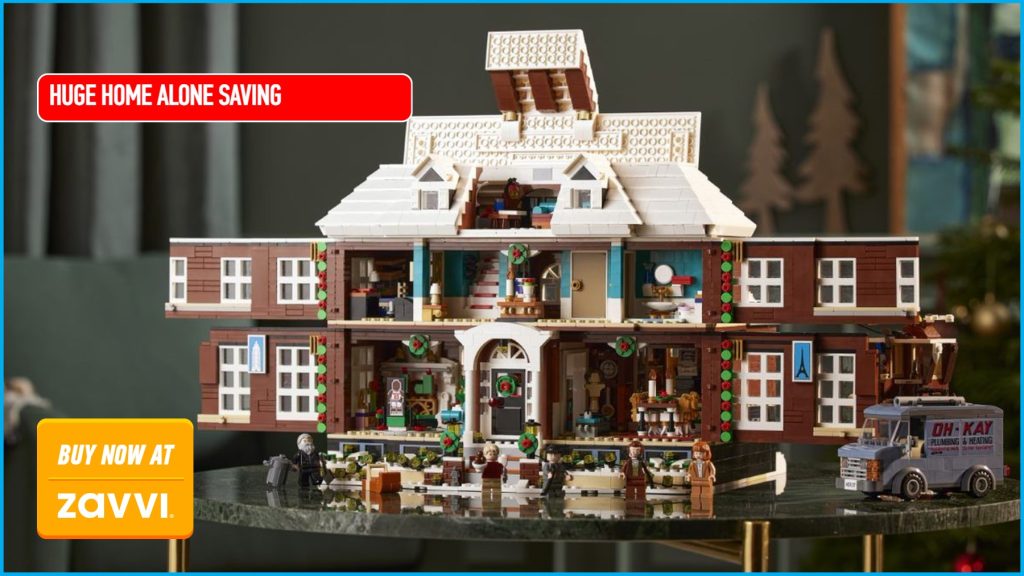 lego ideas 21330 home alone zavvi deal card huge home alone saving 1024x576