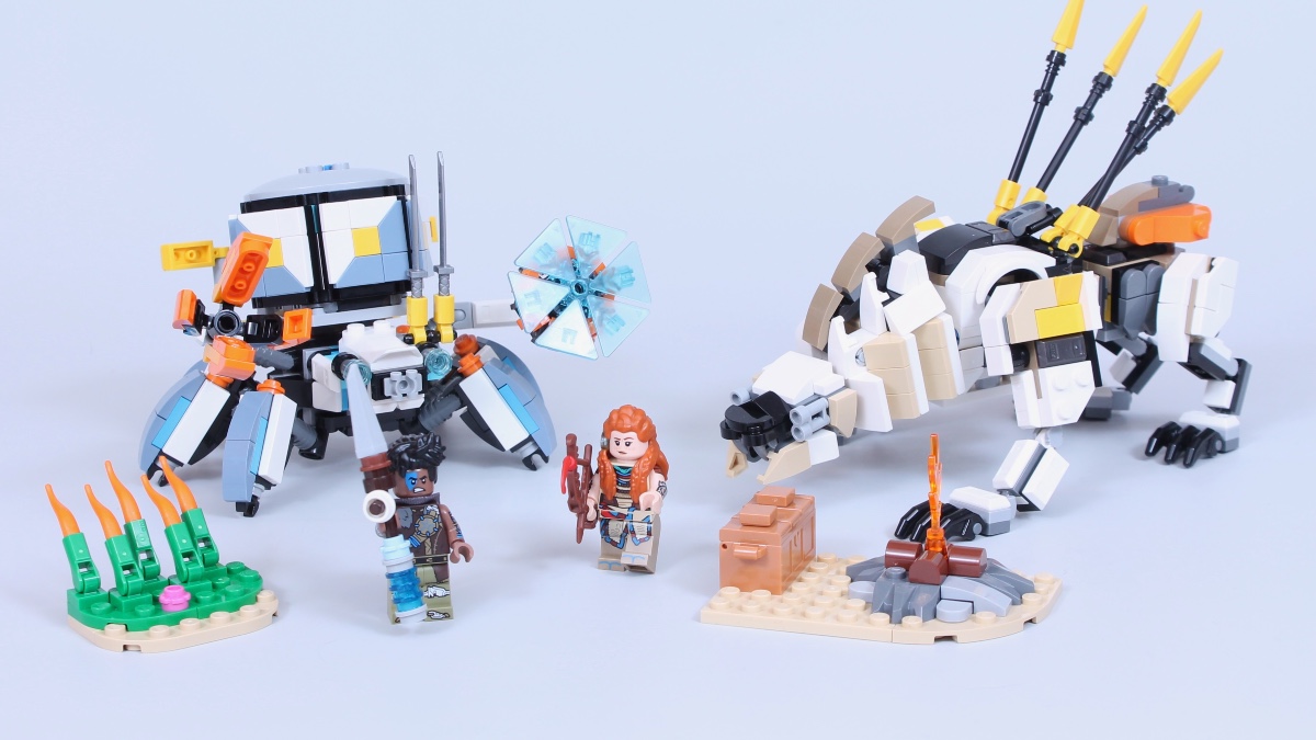しょうこツル LEGO 77037 Aloy & Varl vs. Shell-Walker & Sawtooth review