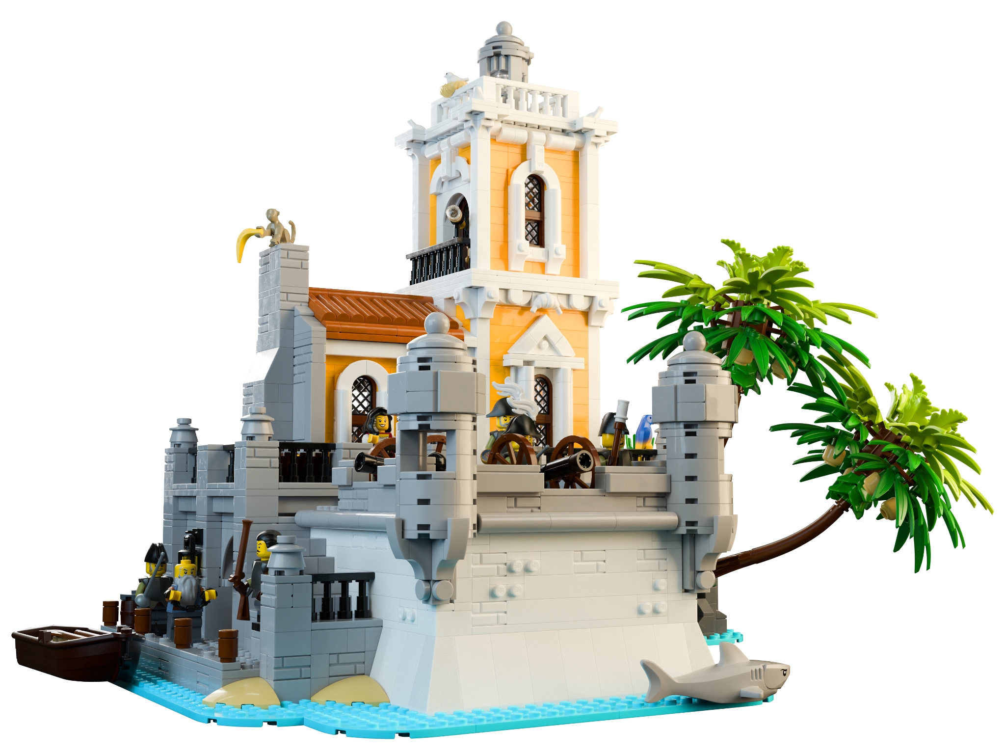 LEGO Bricklink Serie 8 Kokosnuss-Umhang-Fächer-Design