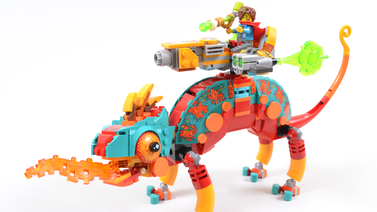 LEGO DREAMZzz 71492 Mateo's Fire Chameleon review LEGO DREAMZzz 71492 Mateo's Fire Chameleon review