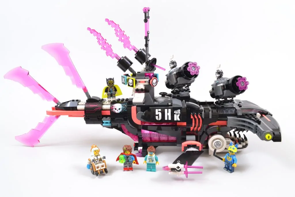 「DREAM」 LEGO DREAMZzz 2in1 Nightmare Shark Submarine Toy - Modular
