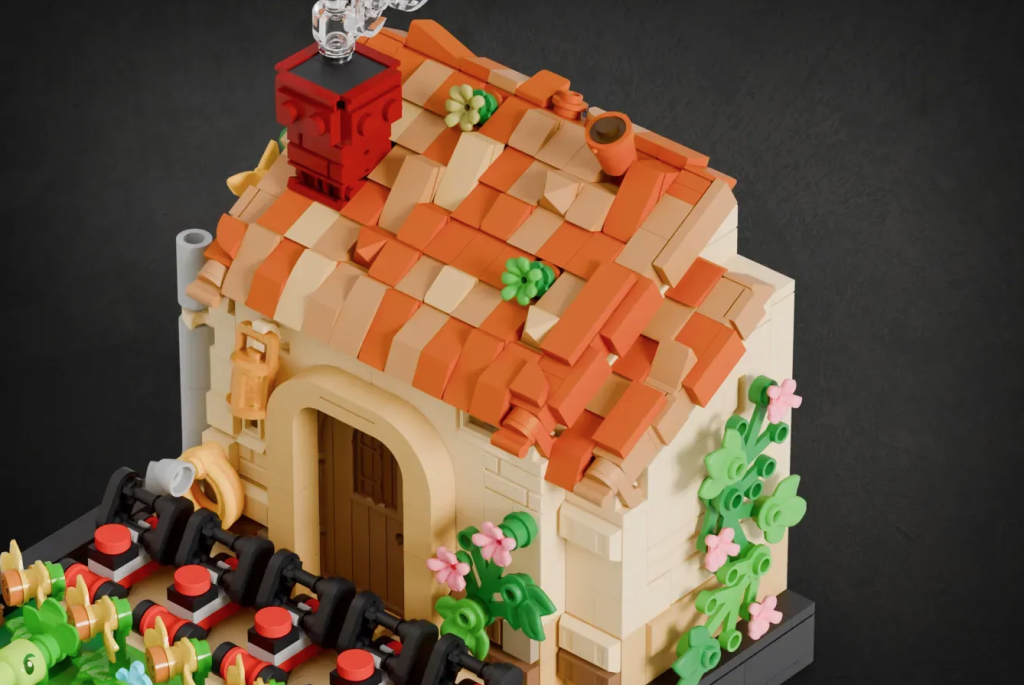 LEGO Ideas Plants vs. Zombies &ndash; Diorama 5 1024x685