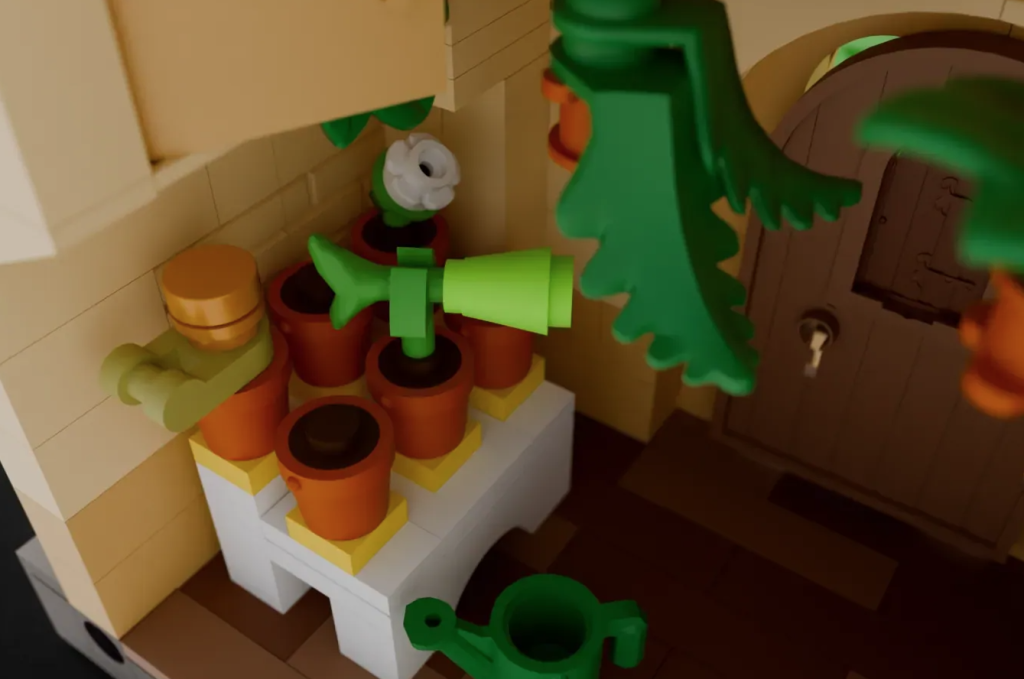 LEGO Ideas Plants vs. Zombies &ndash; Diorama 6 1024x679