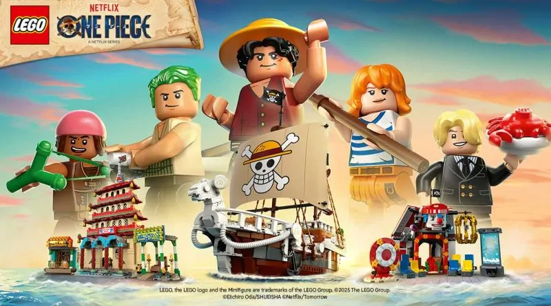 Seven new LEGO One Piece 2025 sets officially revealed