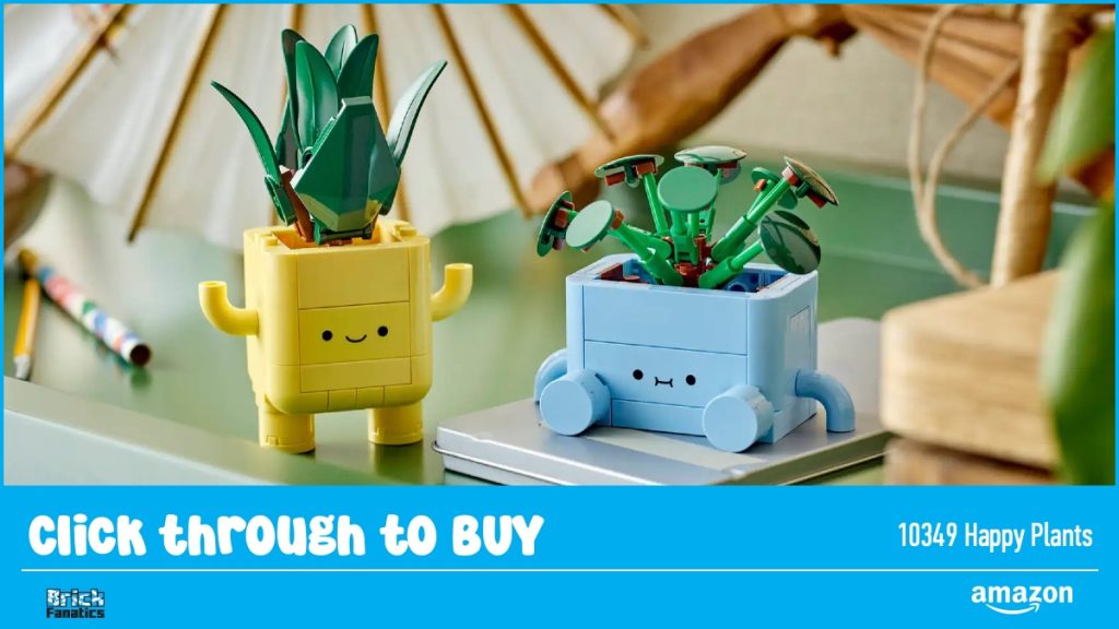 Best price yet on LEGO Botanicals Happy Plants at Amazon
