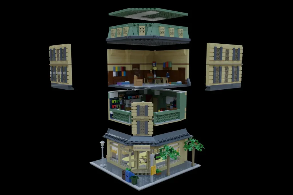 LEGO Ideas Lukes Diner Modular &ndash; Gilmore Girls 1 1024x683