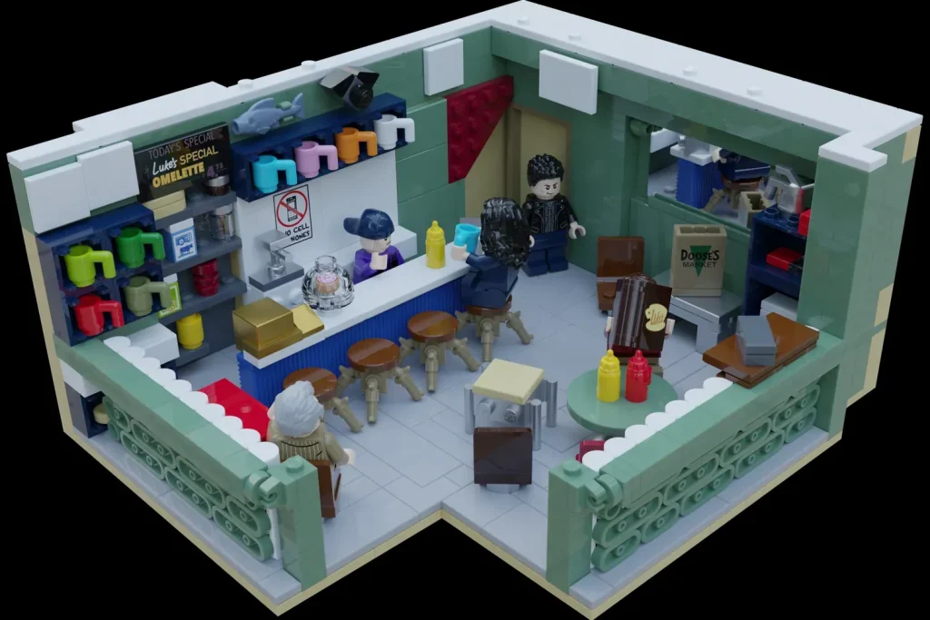 LEGO Ideas Lukes Diner Modular &ndash; Gilmore Girls 4 1024x683