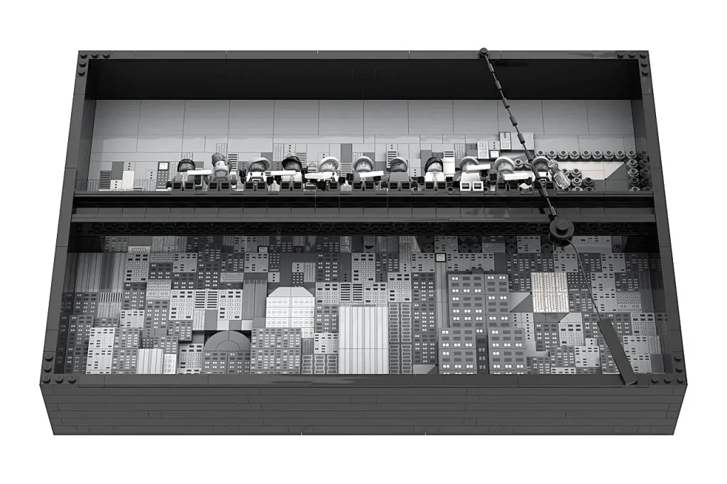 LEGO Ideas Lunsj på toppen av en skyskraper 6 1024x682