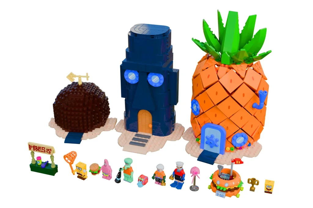 LEGO Ideas Bob Esponja Calça Quadrada – 25º Aniversário 8 1024x682