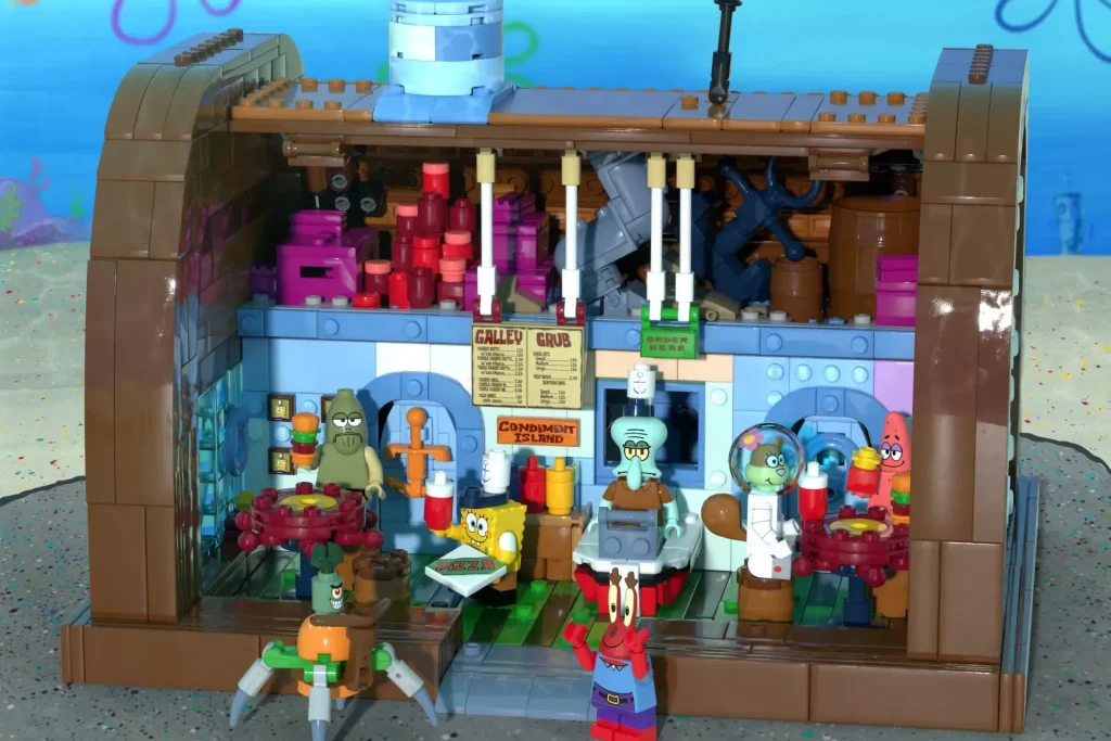LEGO Ideas Svampebob Firkant Den Krusty Krab 3 1024x683
