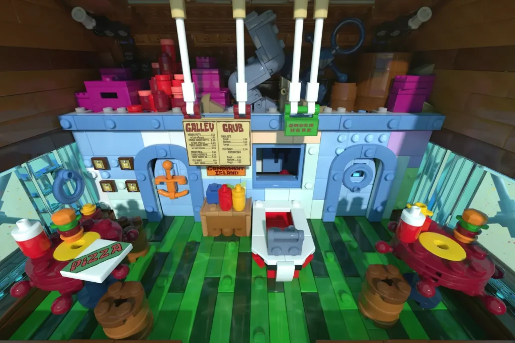 LEGO Ideas Svampebob Firkant Den Krusty Krab 4 1024x683