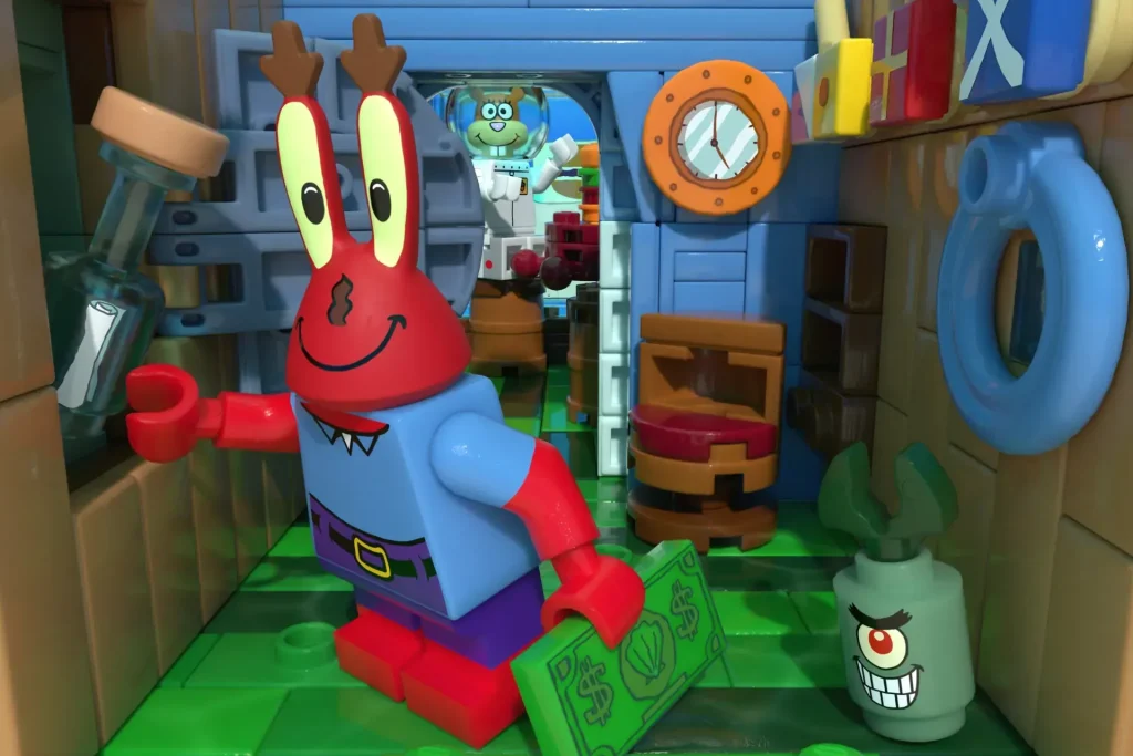 LEGO Ideas Svampebob Firkant Den Krusty Krab 8 1024x683