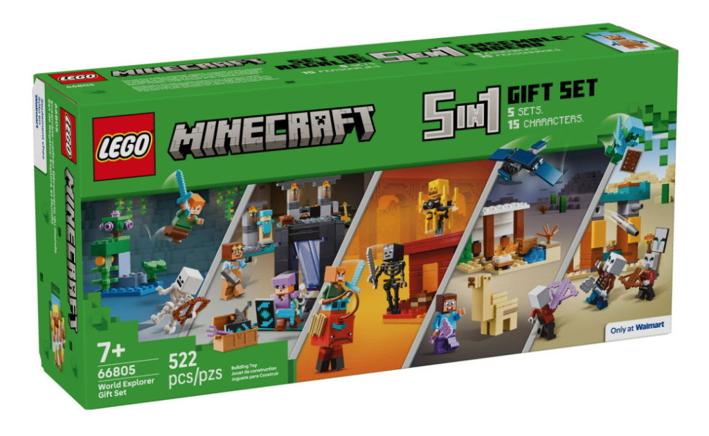 LEGO Star Wars and Minecraft Walmart gift sets revealed