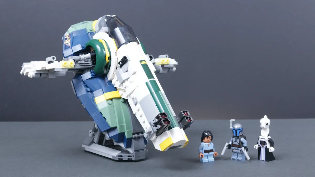 LEGO Star Wars 75433 Análise do conjunto Starship de Jango Fett