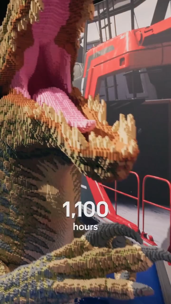 LEGO de 270,000 pièces Jurassic World: Le modèle de renaissance révélé