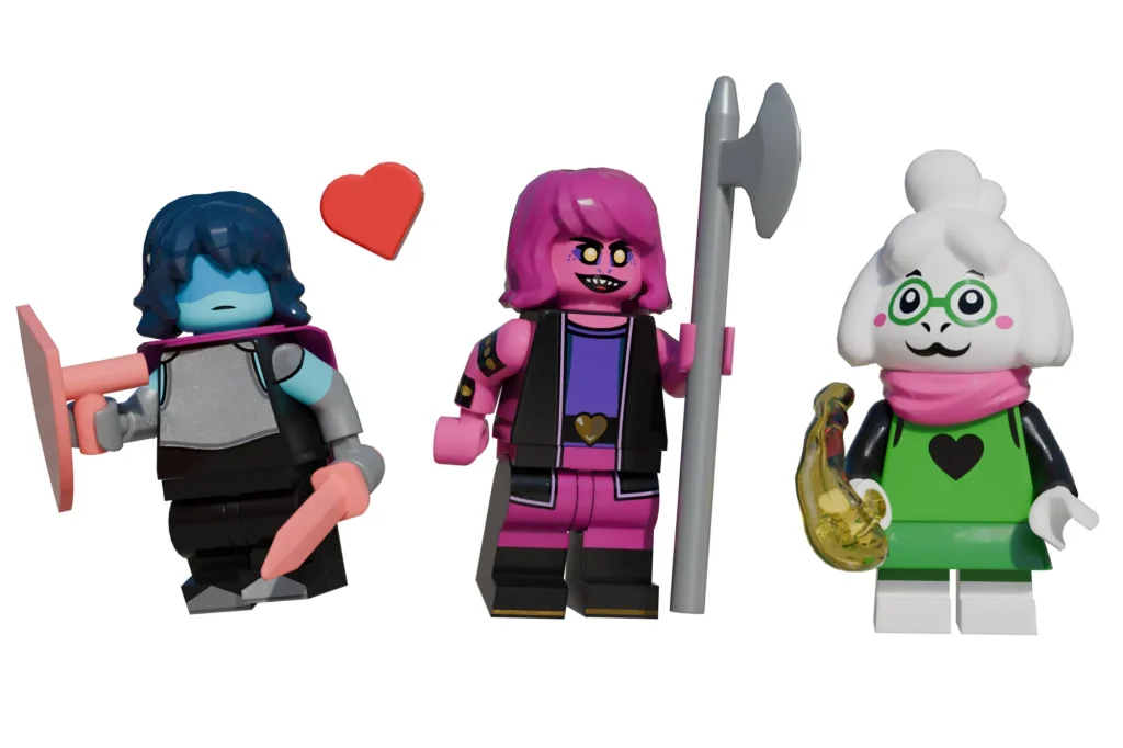 DELTARUNE Battle Against the Roaring Knight 1 1024x682