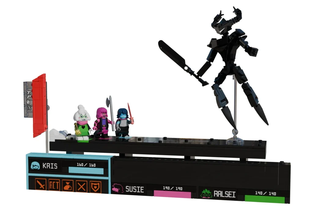 DELTARUNE Battle Against the Roaring Knight 4 1024x682