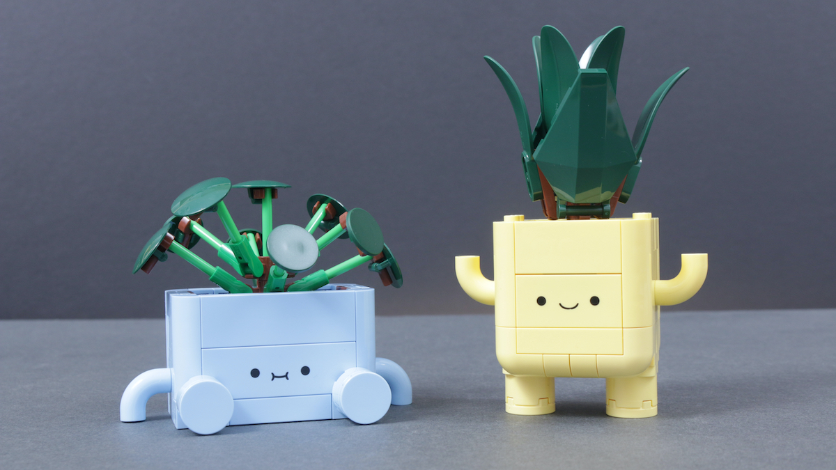 LEGO Botanicals 10349 Happy Plants is the cutest set ever
