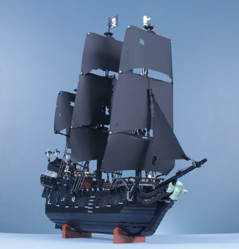 LEGO Black Pearl designer explains unique waterline effect