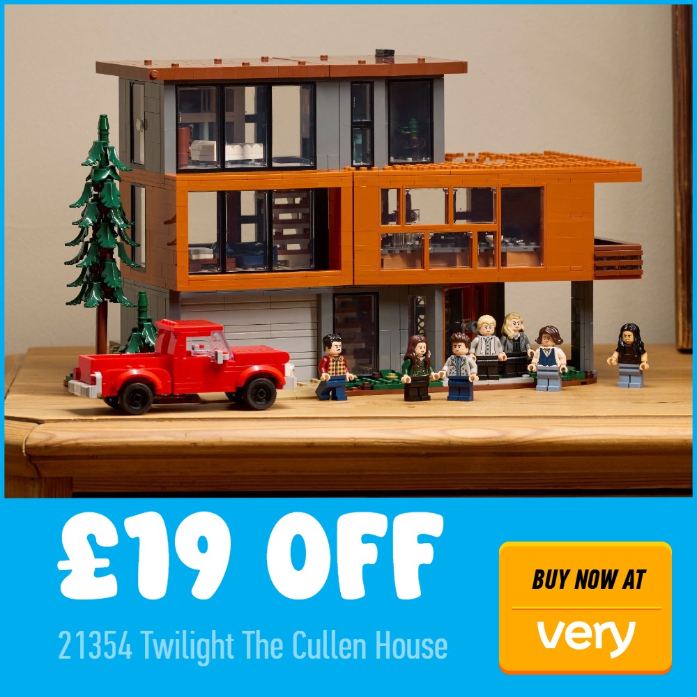 LEGO Ideas 21354 twilight 19 off deal card blue very