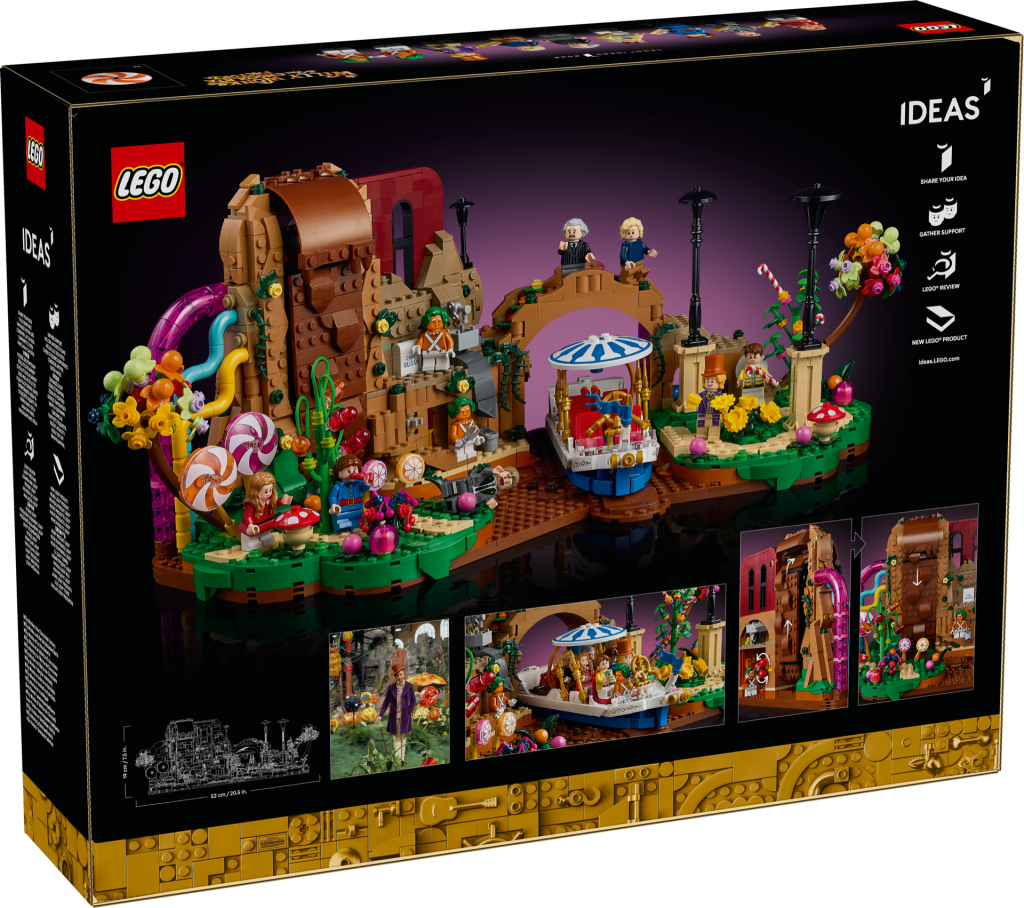 LEGO Ideas 21360 Willy Wonka the Chocolate Factory 1 1024x908
