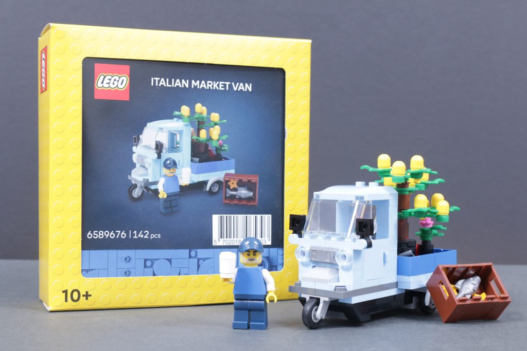 LEGO Ideas 5009422 Italian Market Van review 1 1024x683